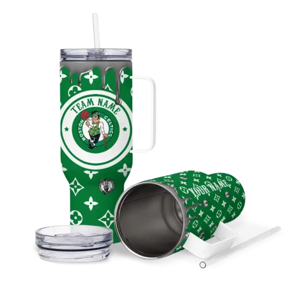 personalized boston celtics bullseye drips green curved tumbler high quality 1.webp