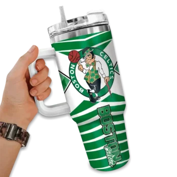 personalized boston celtics chevron layers green curved tumbler fashion forward 1.webp