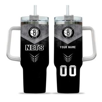 personalized brooklyn nets arrow armor black curved tumbler best selling 1.webp