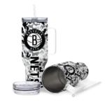 personalized brooklyn nets camo mashup black white curved tumbler best selling 1.webp