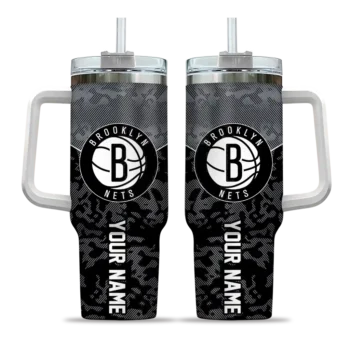 personalized brooklyn nets chevron stripe black curved tumbler best selling 1.webp