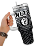 personalized brooklyn nets hex texture black curved tumbler best selling 1.webp
