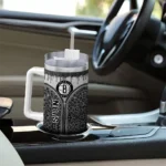 personalized brooklyn nets leopard zipper black curved tumbler best selling 1.webp
