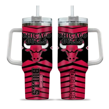 personalized chicago bulls chevron layers red curved tumbler best selling 1.webp