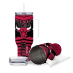 personalized chicago bulls chevron layers red curved tumbler best selling 1.webp