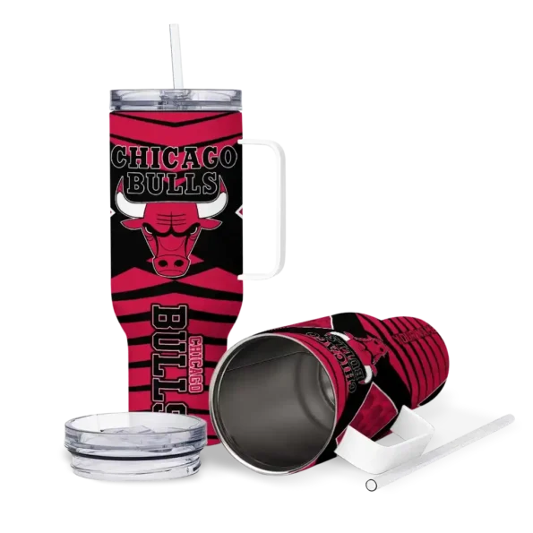 personalized chicago bulls chevron layers red curved tumbler high quality 1.webp
