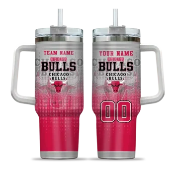 personalized chicago bulls gradient dots red curved tumbler best selling 1.webp