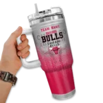 personalized chicago bulls gradient dots red curved tumbler best selling 1.webp