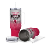 personalized chicago bulls gradient dots red curved tumbler best selling 1.webp