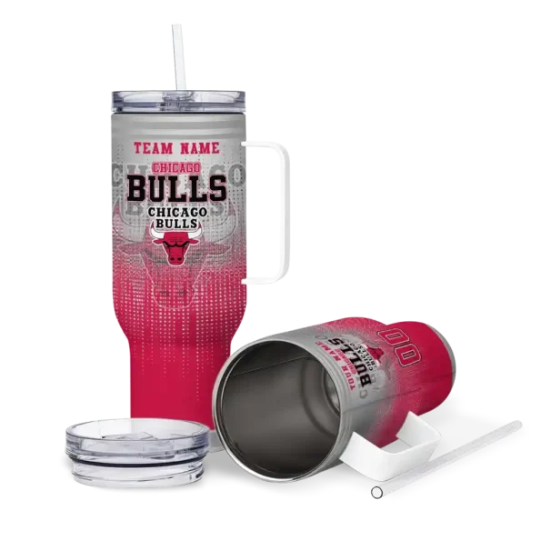 personalized chicago bulls gradient dots red curved tumbler high quality 1.webp