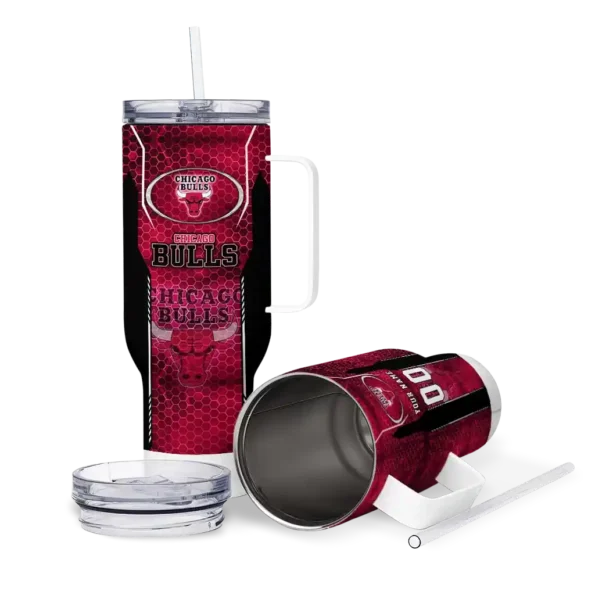 personalized chicago bulls hexagon armor red curved tumbler high quality 1.webp