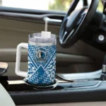 personalized dallas mavericks chevron angle blue curved tumbler best selling 1.webp