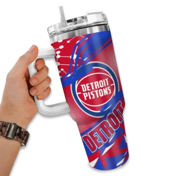 personalized detroit pistons abstract paths red curved tumbler fashion forward 1.webp