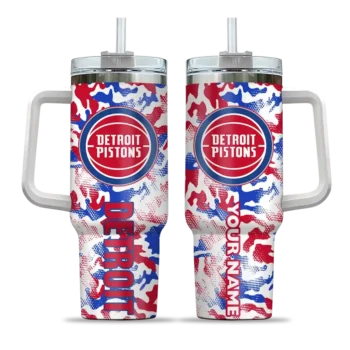 personalized detroit pistons camo mashup red white curved tumbler best selling 1.webp