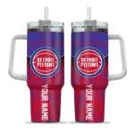 personalized detroit pistons chevron stripe red curved tumbler best selling 1.webp