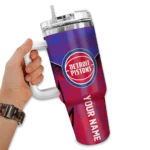 personalized detroit pistons chevron stripe red curved tumbler best selling 1.webp