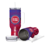 personalized detroit pistons chevron stripe red curved tumbler best selling 1.webp