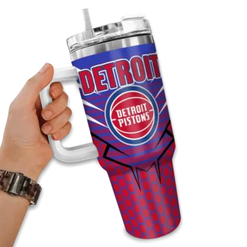 personalized detroit pistons hex texture red curved tumbler fashion forward 1.webp
