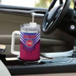 personalized detroit pistons hex texture red curved tumbler best selling 1.webp