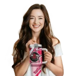 personalized houston rockets arrow burst red curved tumbler best selling 1.webp