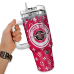 personalized houston rockets bullseye drips red curved tumbler best selling 1.webp