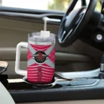 personalized houston rockets chevron layers red curved tumbler best selling 1.webp