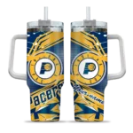 personalized indiana pacers abstract paths blue curved tumbler best selling 1.webp