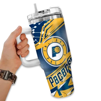 personalized indiana pacers abstract paths blue curved tumbler fashion forward 1.webp