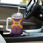 personalized los angeles lakers chevron layers purple curved tumbler best selling 1.webp