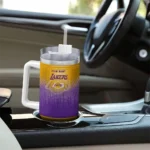personalized los angeles lakers gradient dots purple curved tumbler best selling 1.webp