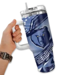 personalized memphis grizzlies abstract paths blue curved tumbler best selling 1.webp