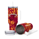 personalized miami heat burst swirl red curved tumbler best selling 1.webp