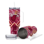 personalized miami heat chevron angle red curved tumbler best selling 1.webp