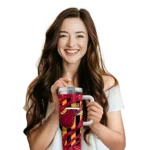 personalized miami heat claw cut red black curved tumbler best selling 1.webp