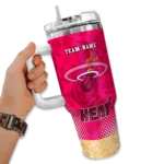 personalized miami heat geometric prism red curved tumbler best selling 1.webp
