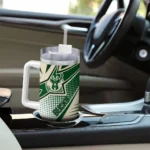 personalized milwaukee bucks arrow burst green curved tumbler best selling 1.webp