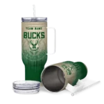 personalized milwaukee bucks gradient dots green curved tumbler best selling 1.webp