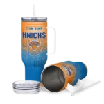 personalized new york knicks gradient dots blue curved tumbler best selling 1.webp