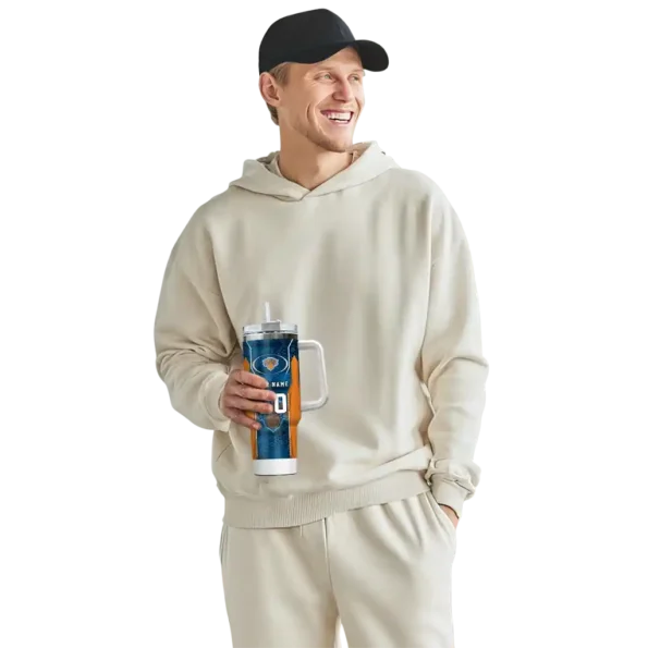 personalized new york knicks hexagon armor blue curved tumbler top rated 1.webp