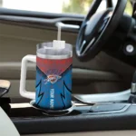 personalized oklahoma city thunder chevron stripe blue curved tumbler best selling 1.webp
