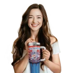 personalized oklahoma city thunder hex texture blue curved tumbler best selling 1.webp