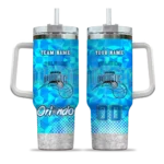 personalized orlando magic geometric prism blue curved tumbler best selling 1.webp