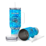 personalized orlando magic geometric prism blue curved tumbler best selling 1.webp