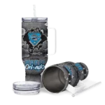 personalized orlando magic superman shield blue gray curved tumbler best selling 1.webp