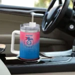 personalized philadelphia 76ers gradient dots blue curved tumbler best selling 1.webp