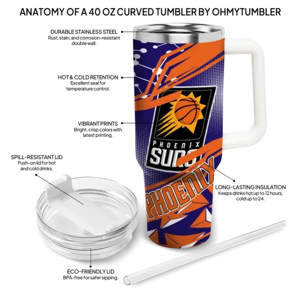 personalized phoenix suns abstract paths purple curved tumbler new arrival 1.webp