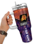 personalized phoenix suns chevron stripe purple curved tumbler best selling 1.webp