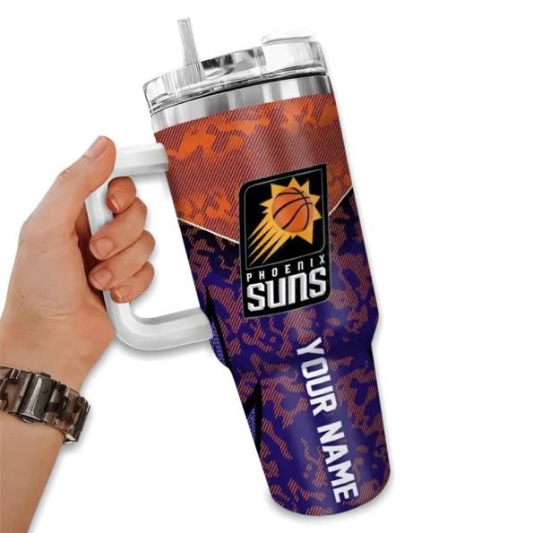 personalized phoenix suns chevron stripe purple curved tumbler fashion forward 1.webp