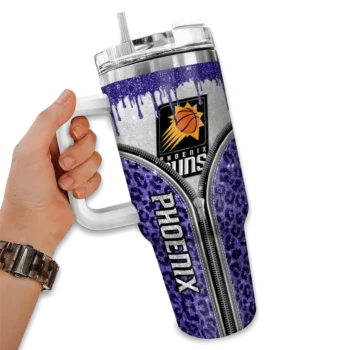 personalized phoenix suns leopard zipper purple curved tumbler fashion forward 1.webp
