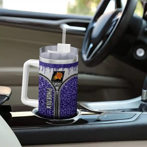 personalized phoenix suns leopard zipper purple curved tumbler trendy 1.webp